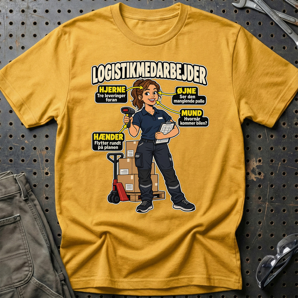 
Produktbillede af Logistikmedarbejder – Anatomi T-Shirt