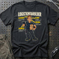 Logistikmedarbejder – Anatomi T-Shirt – Sort