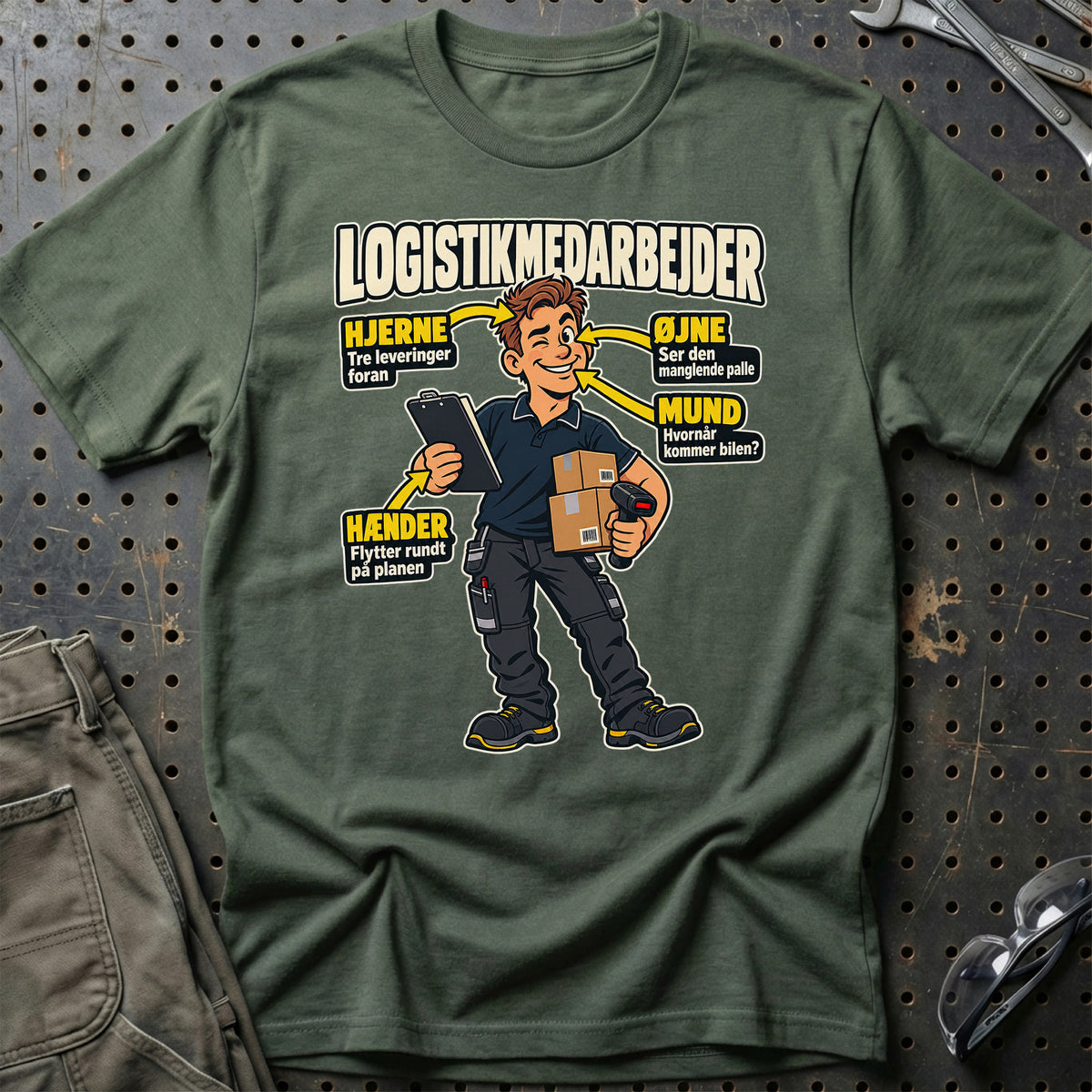 
Produktbillede af Logistikmedarbejder – Anatomi T-Shirt