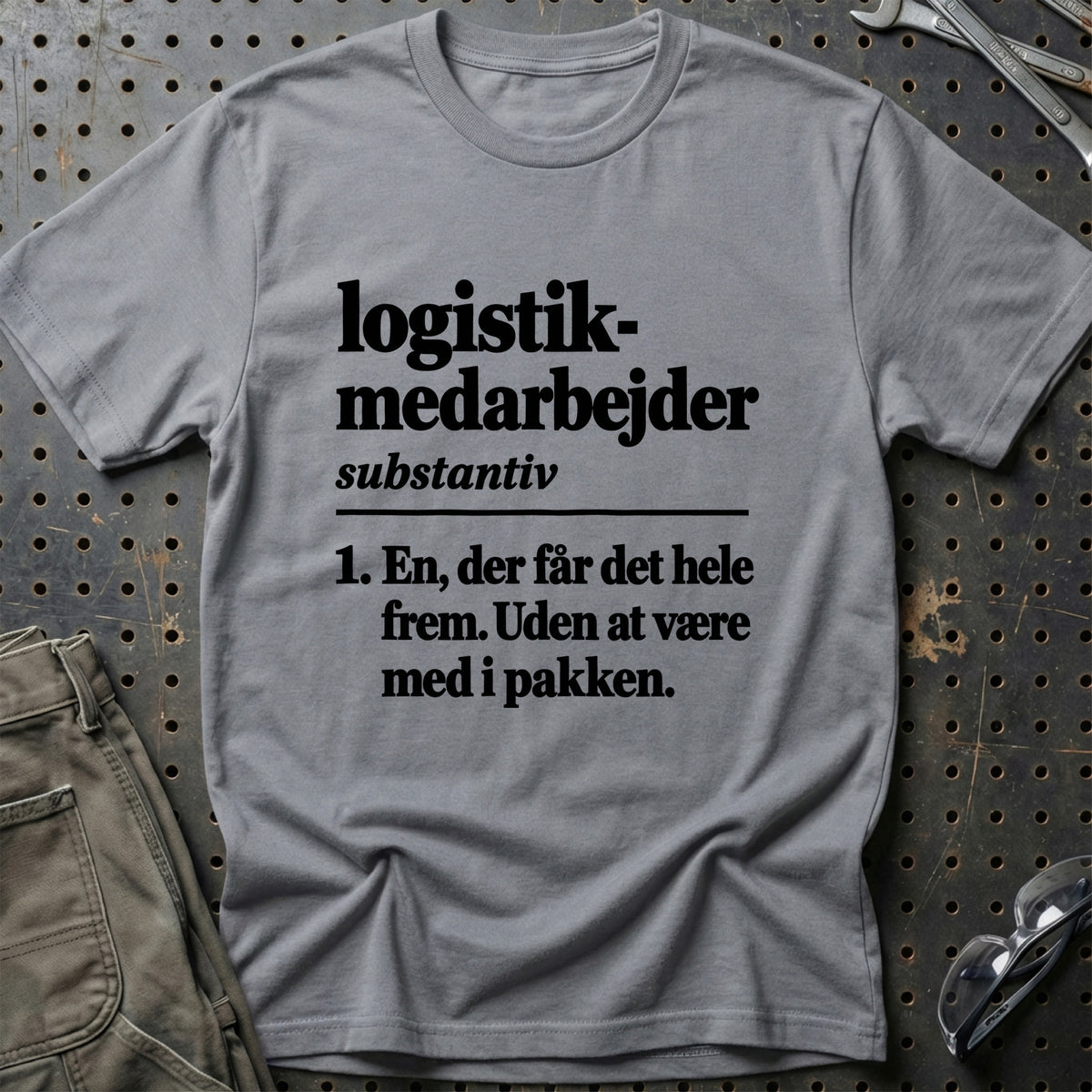 
Logistikmedarbejder – Definition T-Shirt – Grå Sport