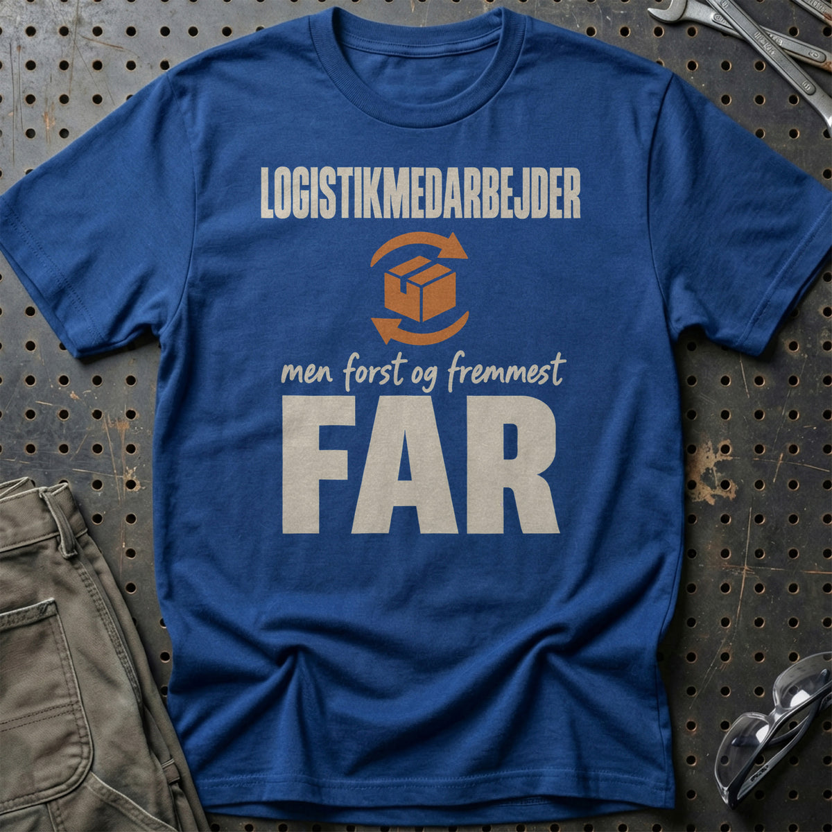 
Produktbillede af Logistikmedarbejder – Men Først Og Fremmest Far T-Shirt