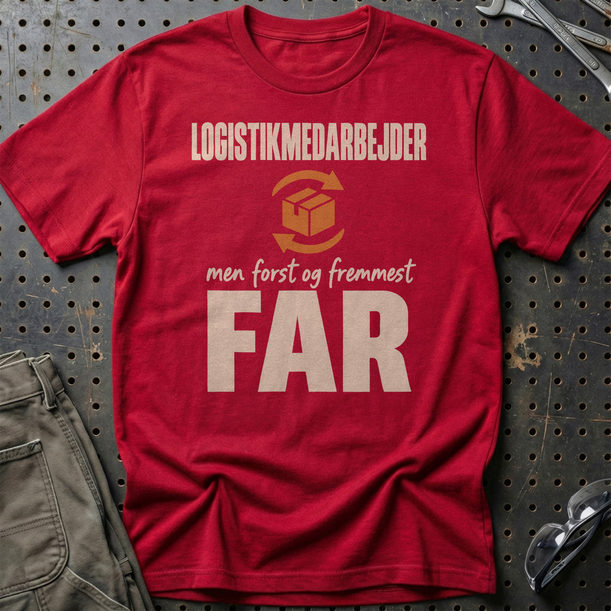 
Produktbillede af Logistikmedarbejder – Men Først Og Fremmest Far T-Shirt