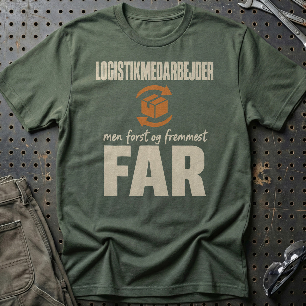 
Produktbillede af Logistikmedarbejder – Men Først Og Fremmest Far T-Shirt