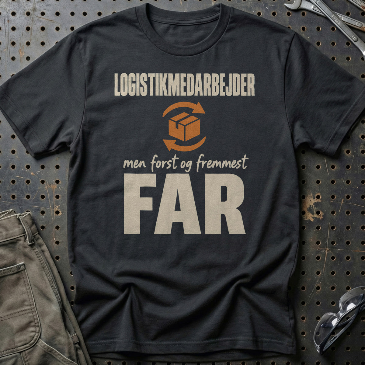 
Produktbillede af Logistikmedarbejder – Men Først Og Fremmest Far T-Shirt