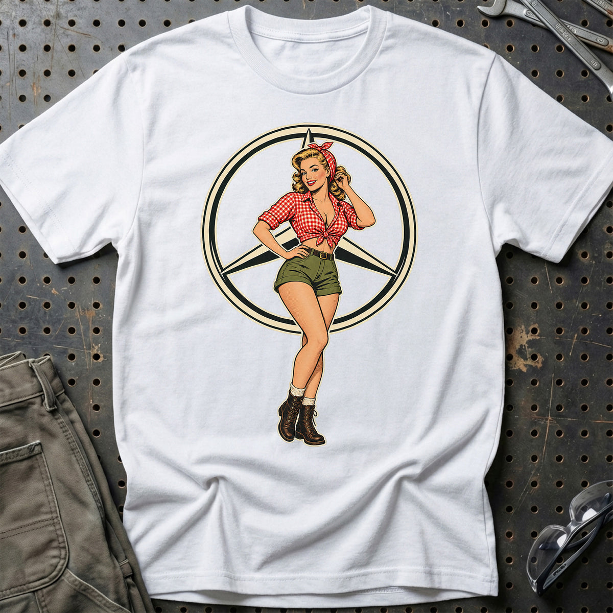 
Produktbillede af MB-trac Retro Pinup T-Shirt
