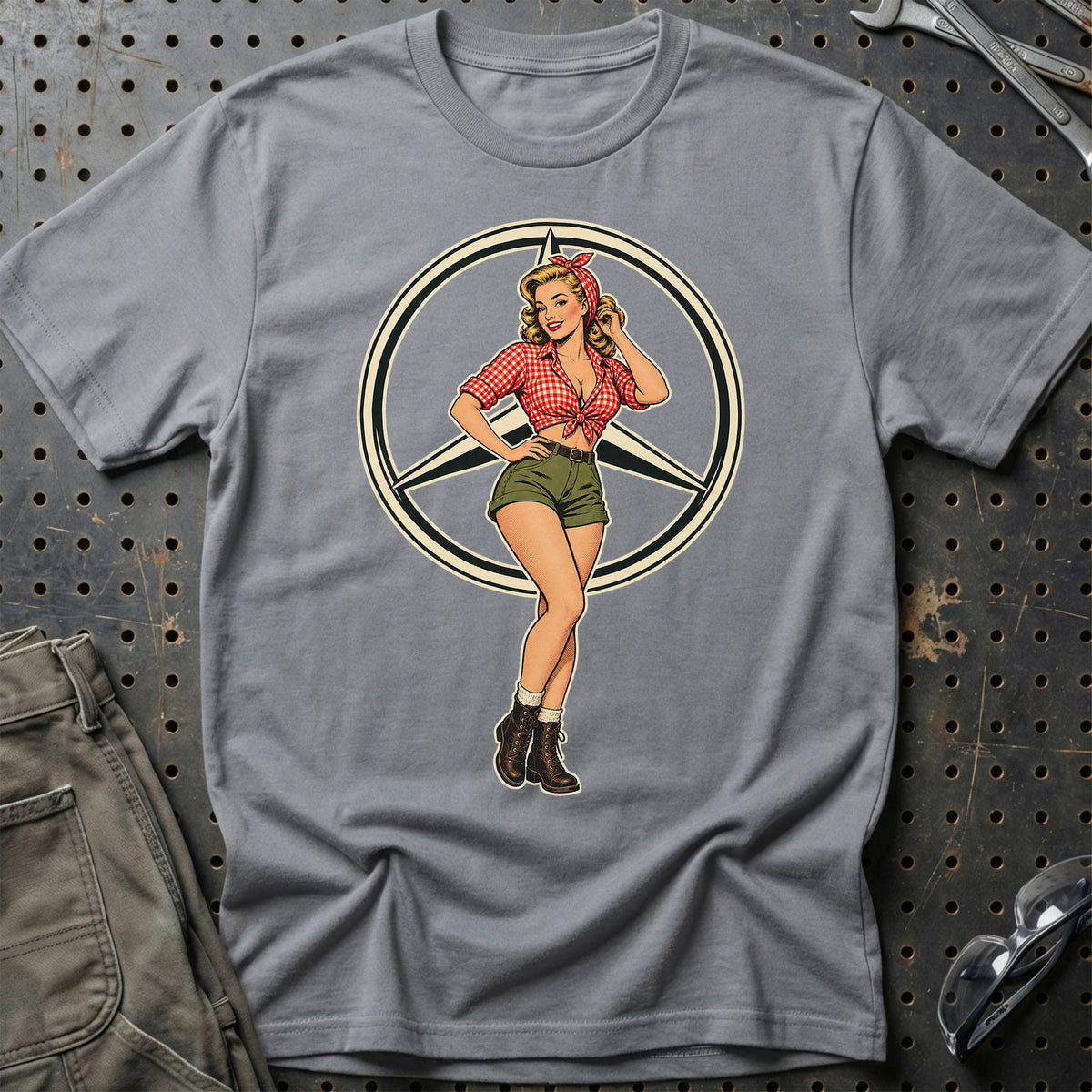 
Produktbillede af MB-trac Retro Pinup T-Shirt