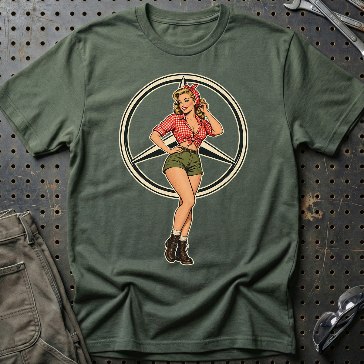 
Produktbillede af MB-trac Retro Pinup T-Shirt