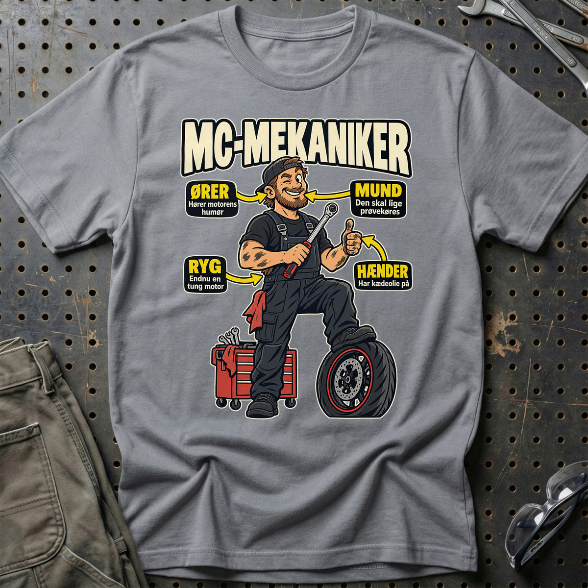 
Produktbillede af MC-mekaniker – Anatomi T-Shirt