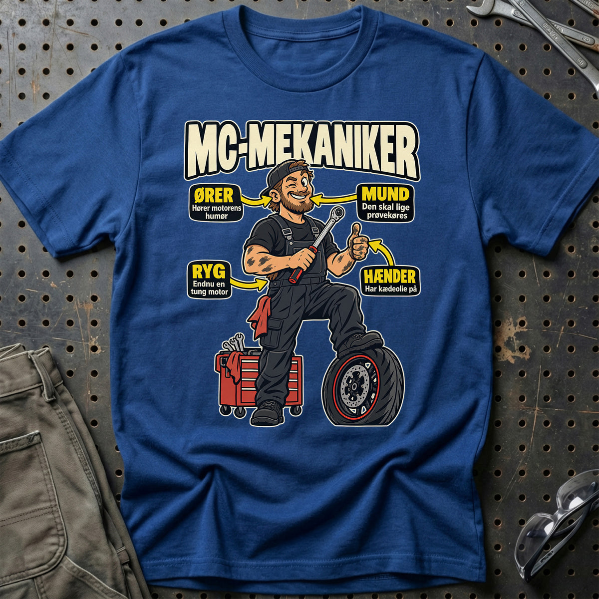 
Produktbillede af MC-mekaniker – Anatomi T-Shirt