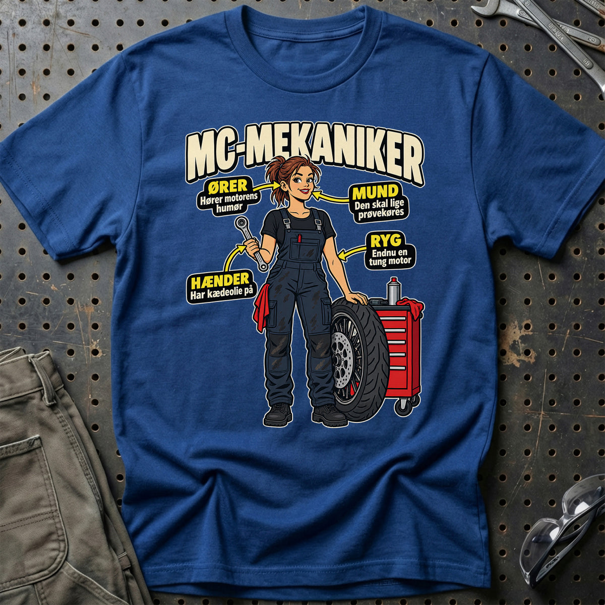 
Produktbillede af MC-mekaniker – Anatomi T-Shirt