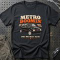 
MG Metro Turbo 1983 – Metro Boomin' T-Shirt – Sort