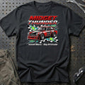MG Midget Thunder Small Block Big Attitude T-Shirt-Beklædning-MG-Sort-S-Garage Culture Shop- garage - man cave - merchandise