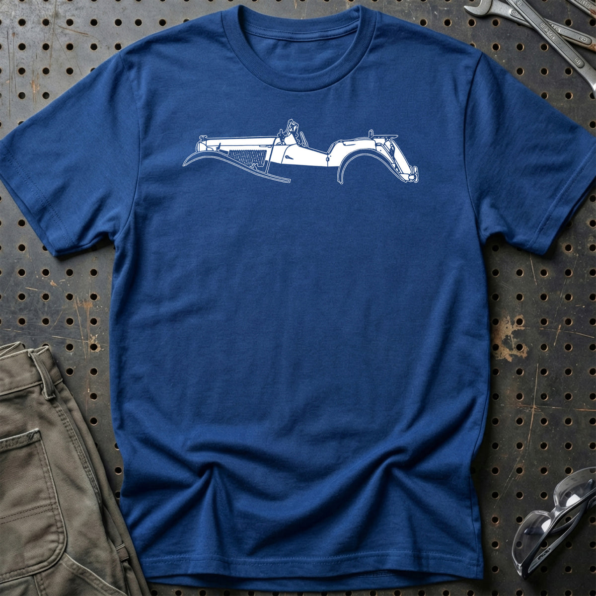 
MG TD Silhuet T-Shirt – Blå Royal