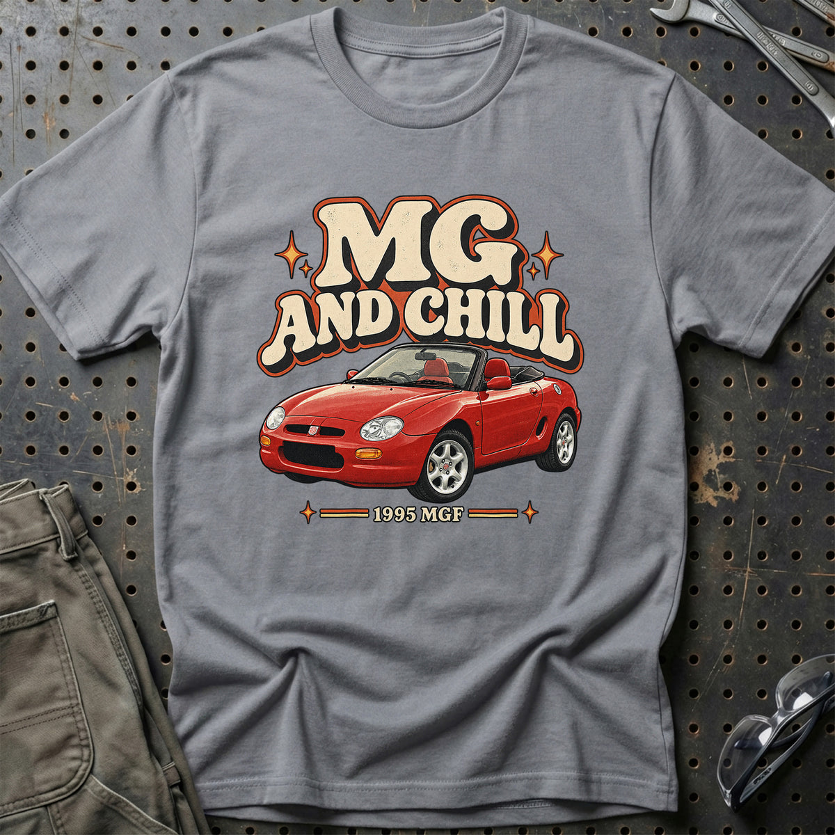 
MGF 1995 – MG and Chill T-Shirt – Grå Sport