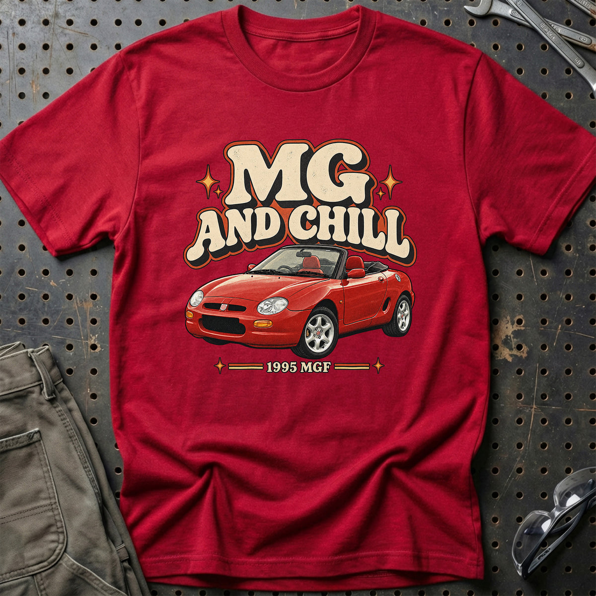 
MGF 1995 – MG and Chill T-Shirt – Rød