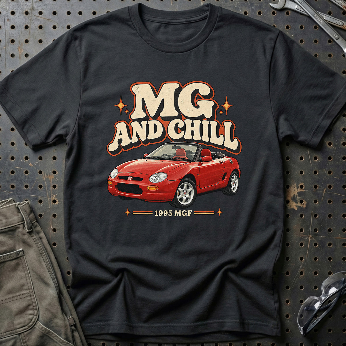 
MGF 1995 – MG and Chill T-Shirt – Sort