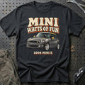 
MINI E 2008 – MINI Watts of Fun T-Shirt – Sort