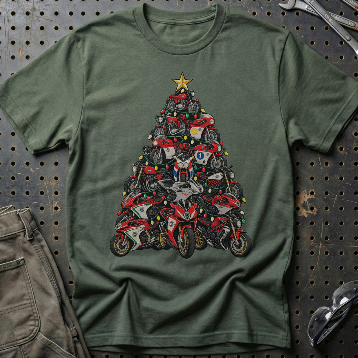 
Produktbillede af MV Agusta Juletræ T-Shirt
