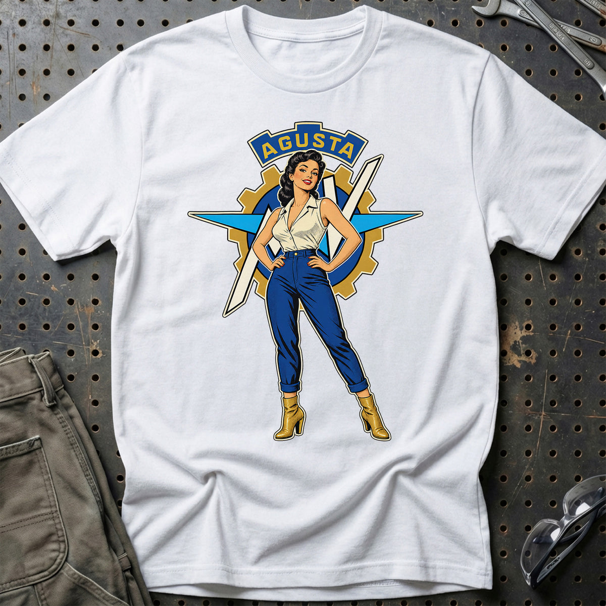 
Produktbillede af MV Agusta Retro Pinup T-Shirt