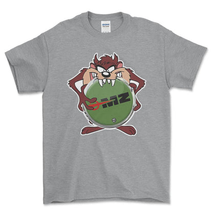 MZ TAZ Unisex T-Shirt , Bomuld-Beklædning-MZ-Grå Sport-S-Forside-Garage Culture Shop- garage - man cave - merchandise
