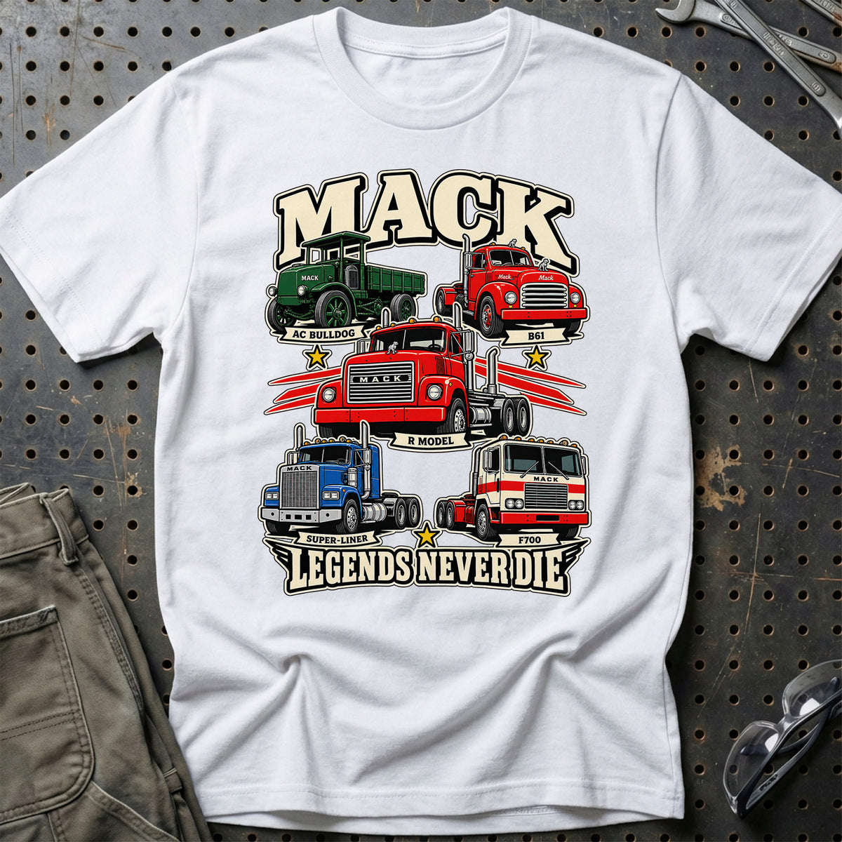 
Produktbillede af Mack Legends Never Die T-Shirt