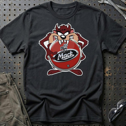 Mack TAZ Unisex T-Shirt , Bomuld-Beklædning-Mack-Sort-S-Garage Culture Shop- garage - man cave - merchandise