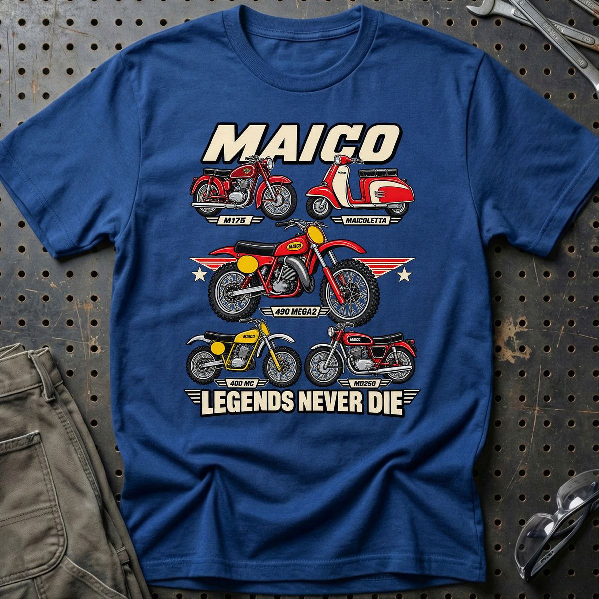 
Produktbillede af Maico Legends Never Die T-Shirt