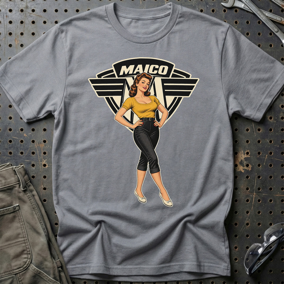 
Produktbillede af Maico Retro Pinup T-Shirt