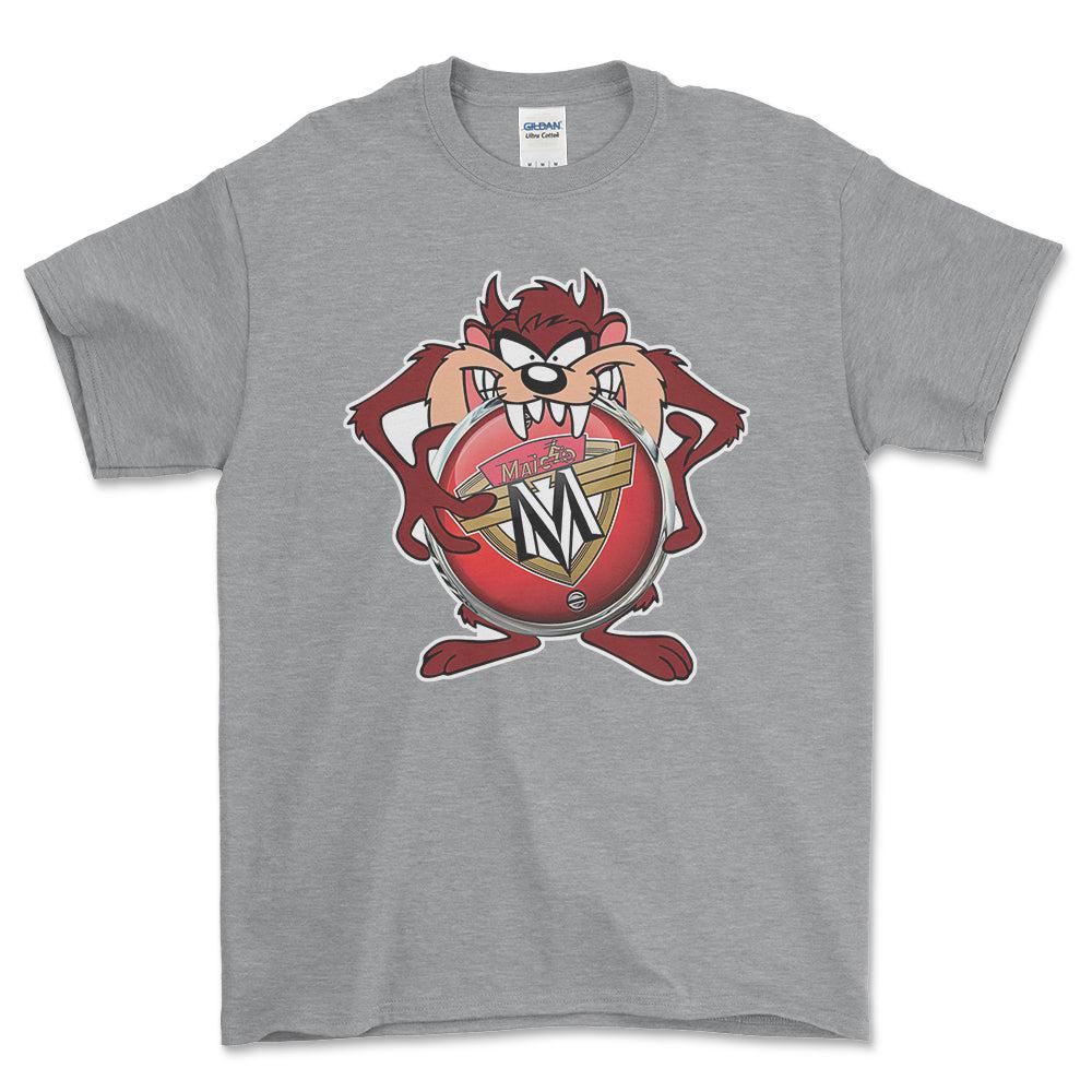 Maico TAZ Unisex T-Shirt , Bomuld-Beklædning-Maico-Grå Sport-S-Forside-Garage Culture Shop- garage - man cave - merchandise