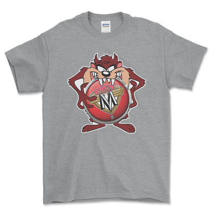 Maico TAZ Unisex T-Shirt , Bomuld-Beklædning-Maico-Grå Sport-S-Forside-Garage Culture Shop- garage - man cave - merchandise