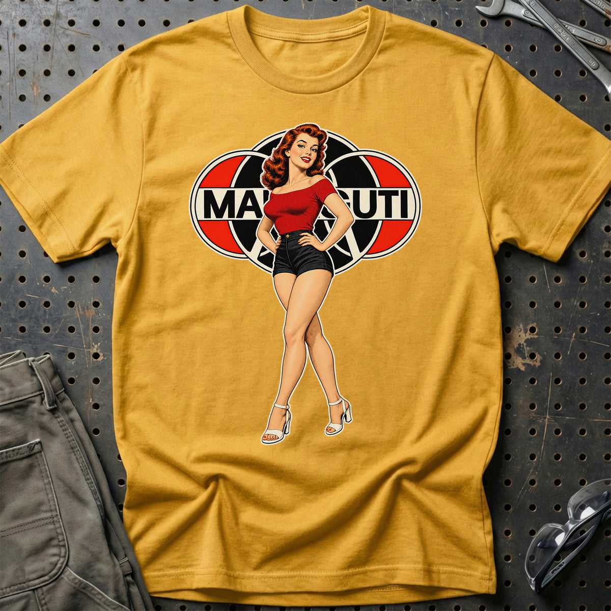 
Produktbillede af Malaguti Retro Pinup T-Shirt
