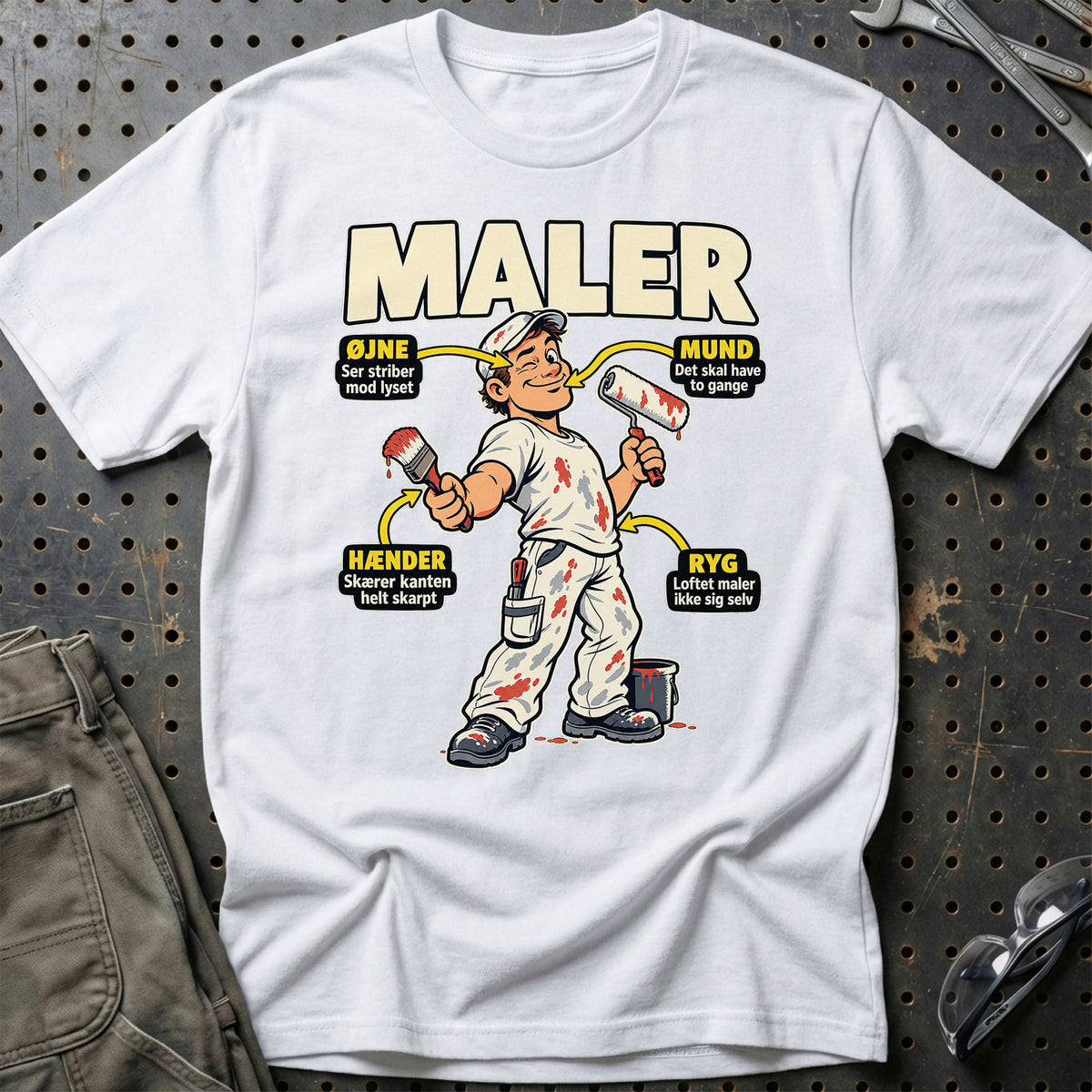 
Produktbillede af Maler – Anatomi T-Shirt