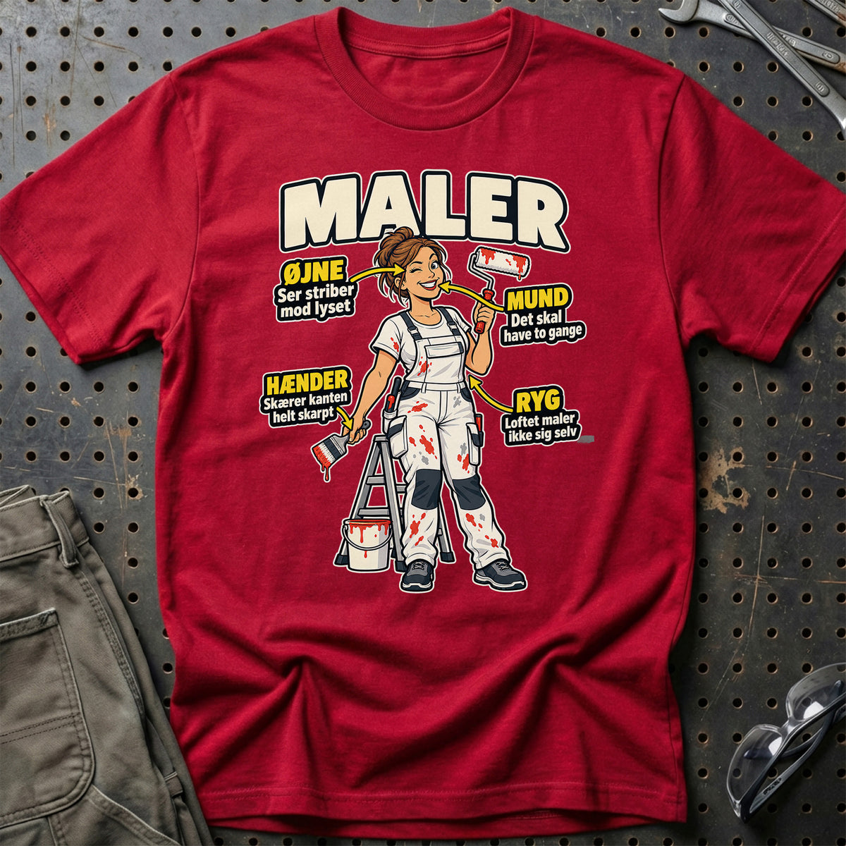 
Produktbillede af Maler – Anatomi T-Shirt