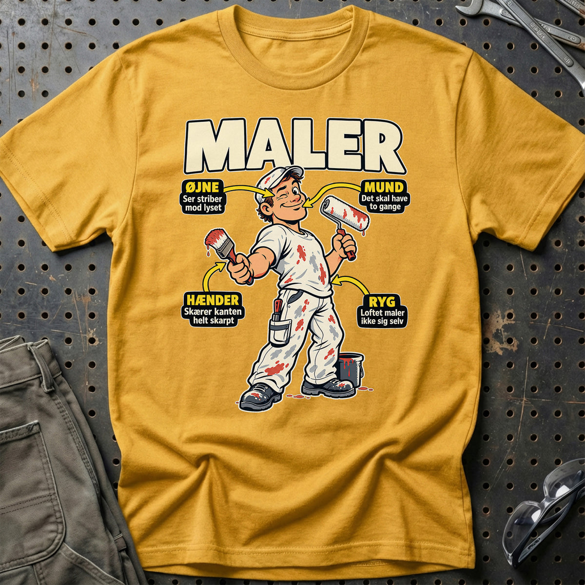 
Produktbillede af Maler – Anatomi T-Shirt