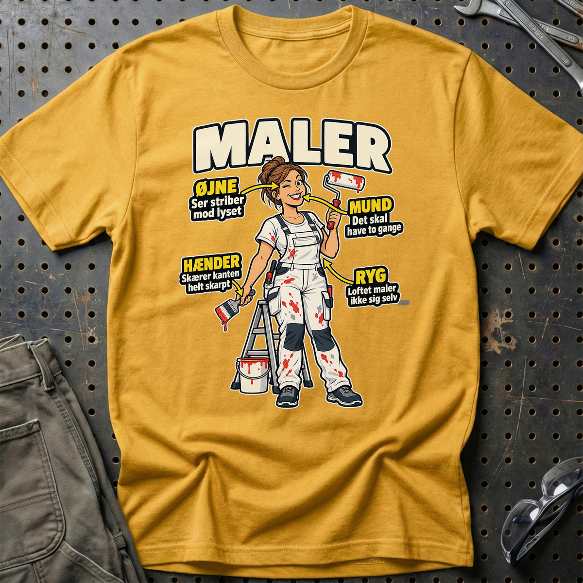 
Produktbillede af Maler – Anatomi T-Shirt