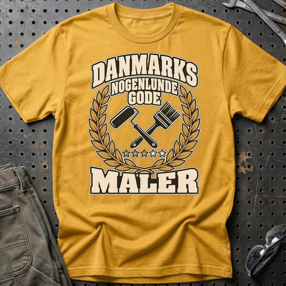 
Produktbillede af Maler – Danmarks Nogenlunde Gode T-Shirt