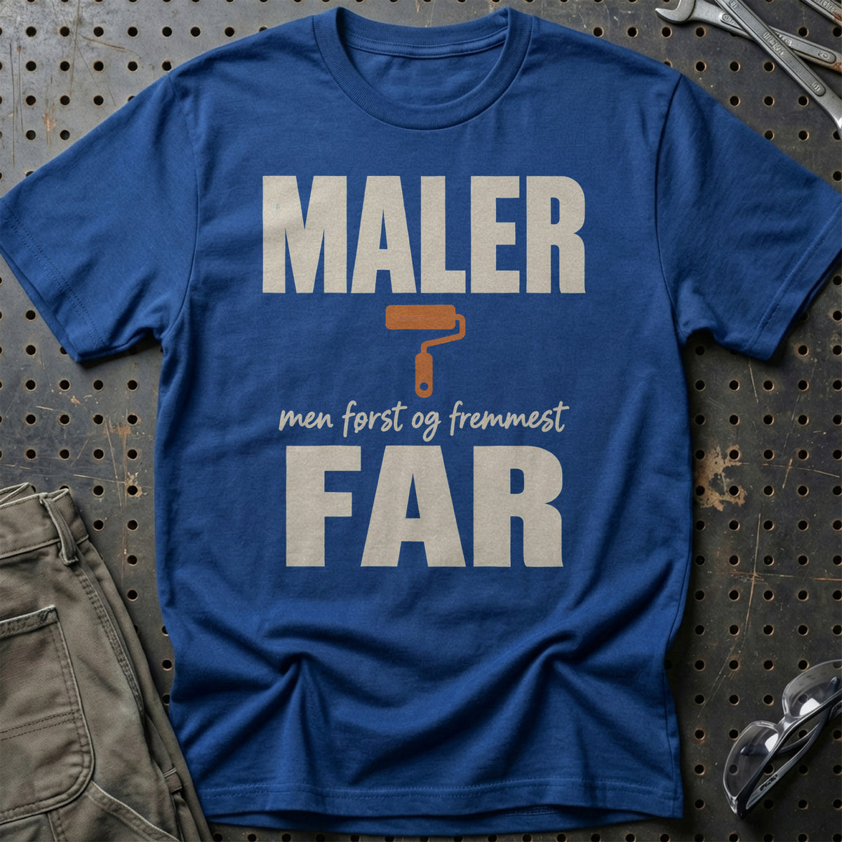 
Produktbillede af Maler – Men Først Og Fremmest Far T-Shirt