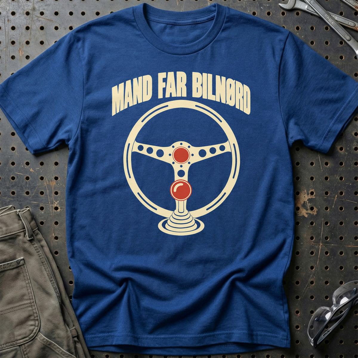 
Produktbillede af Mand far bilnørd T-Shirt