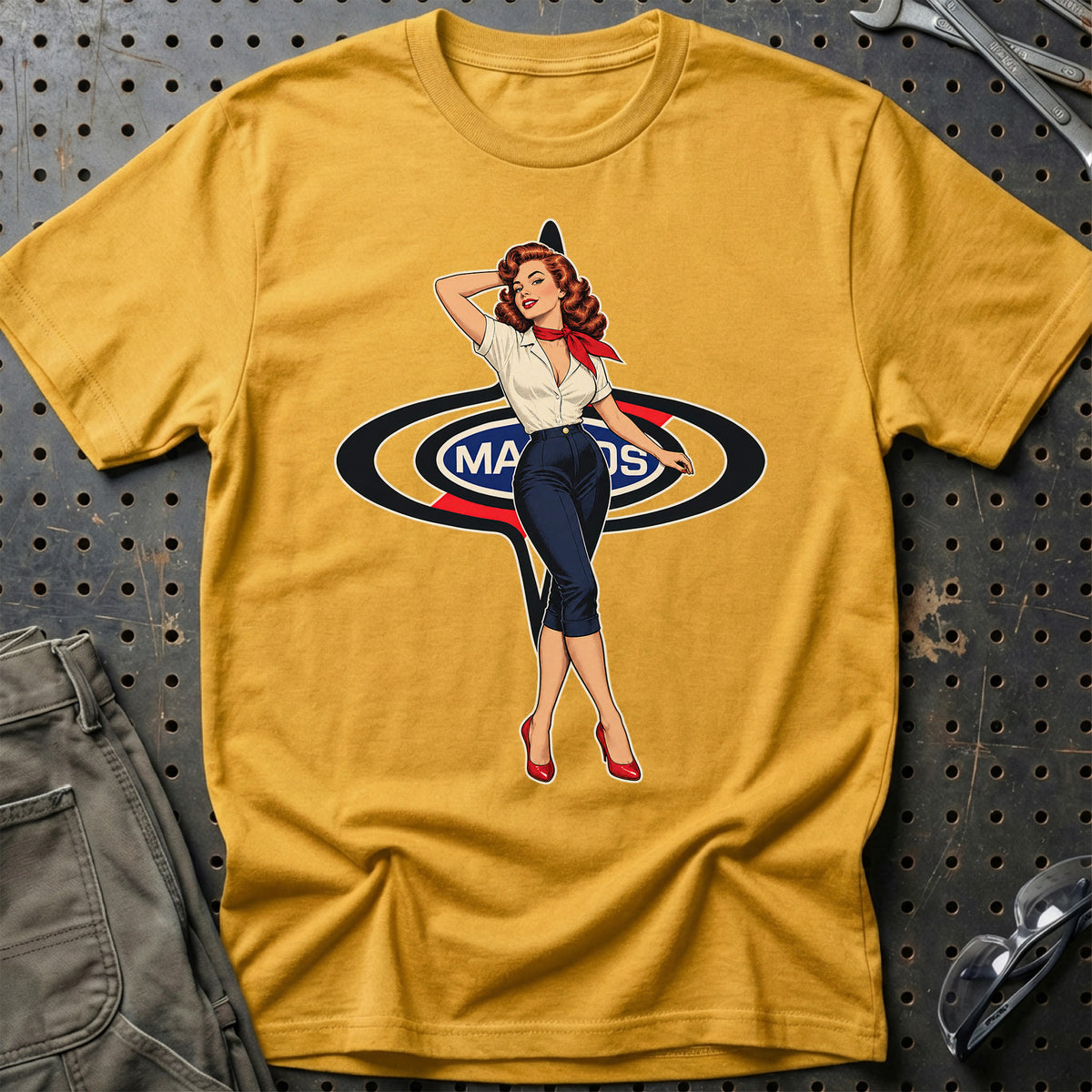 
Produktbillede af Marcos Retro Pinup T-Shirt