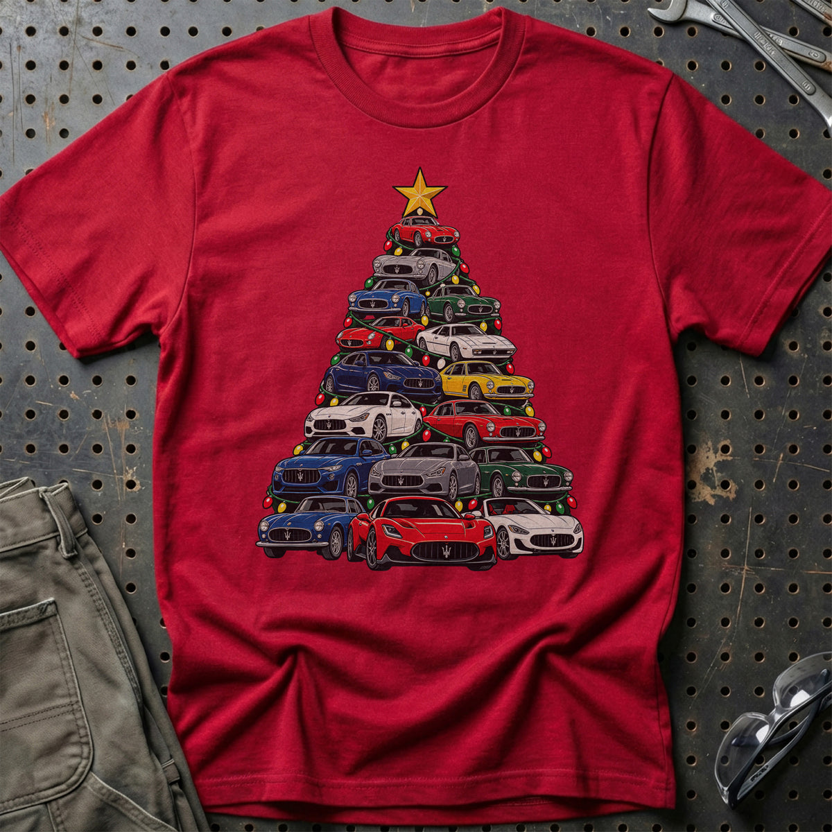 
Produktbillede af Maserati Juletræ T-Shirt