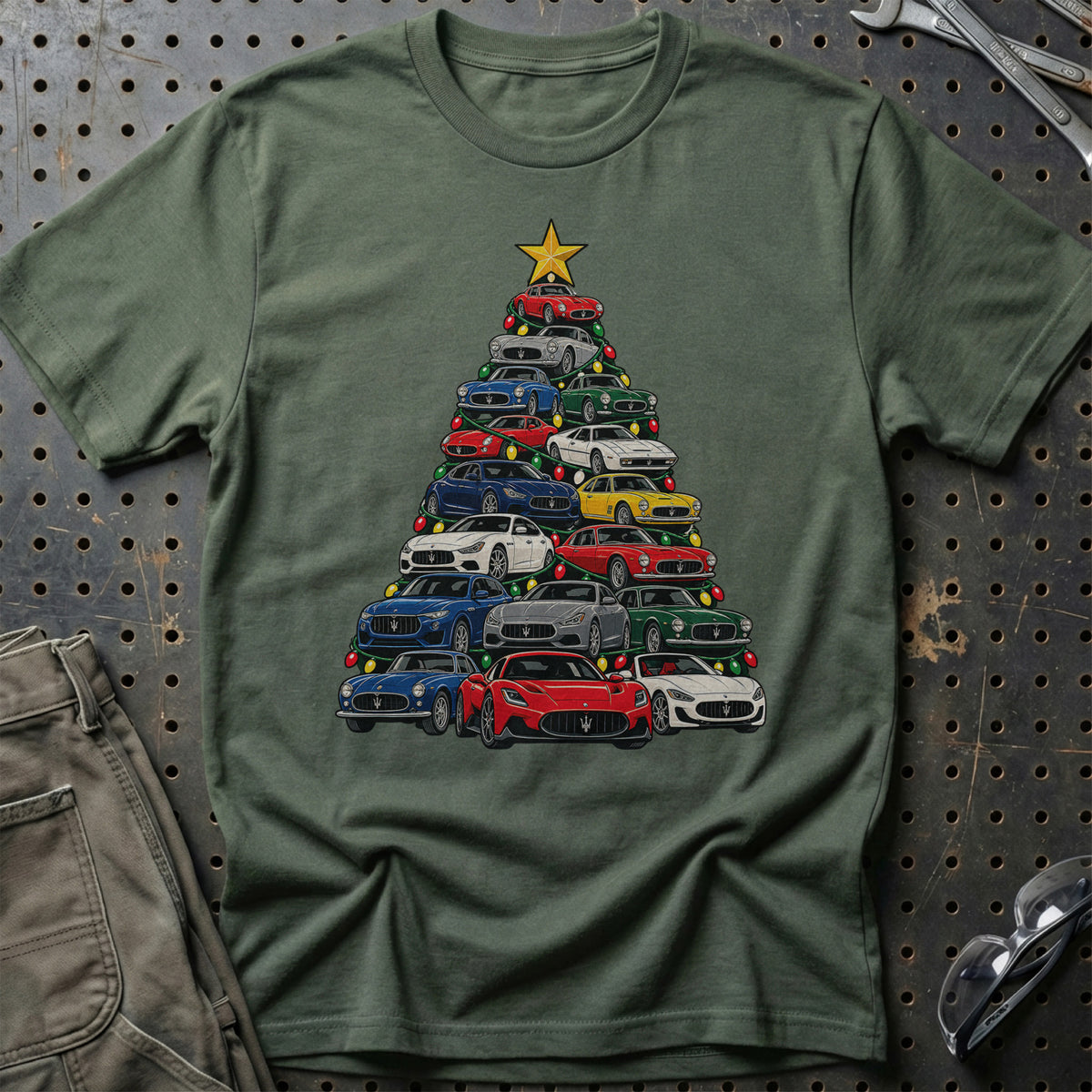 
Produktbillede af Maserati Juletræ T-Shirt
