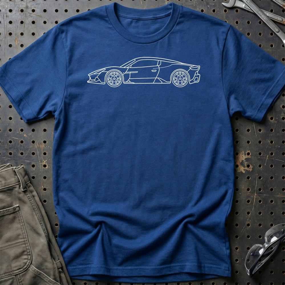 
Produktbillede af Maserati MC20 Outline T-Shirt