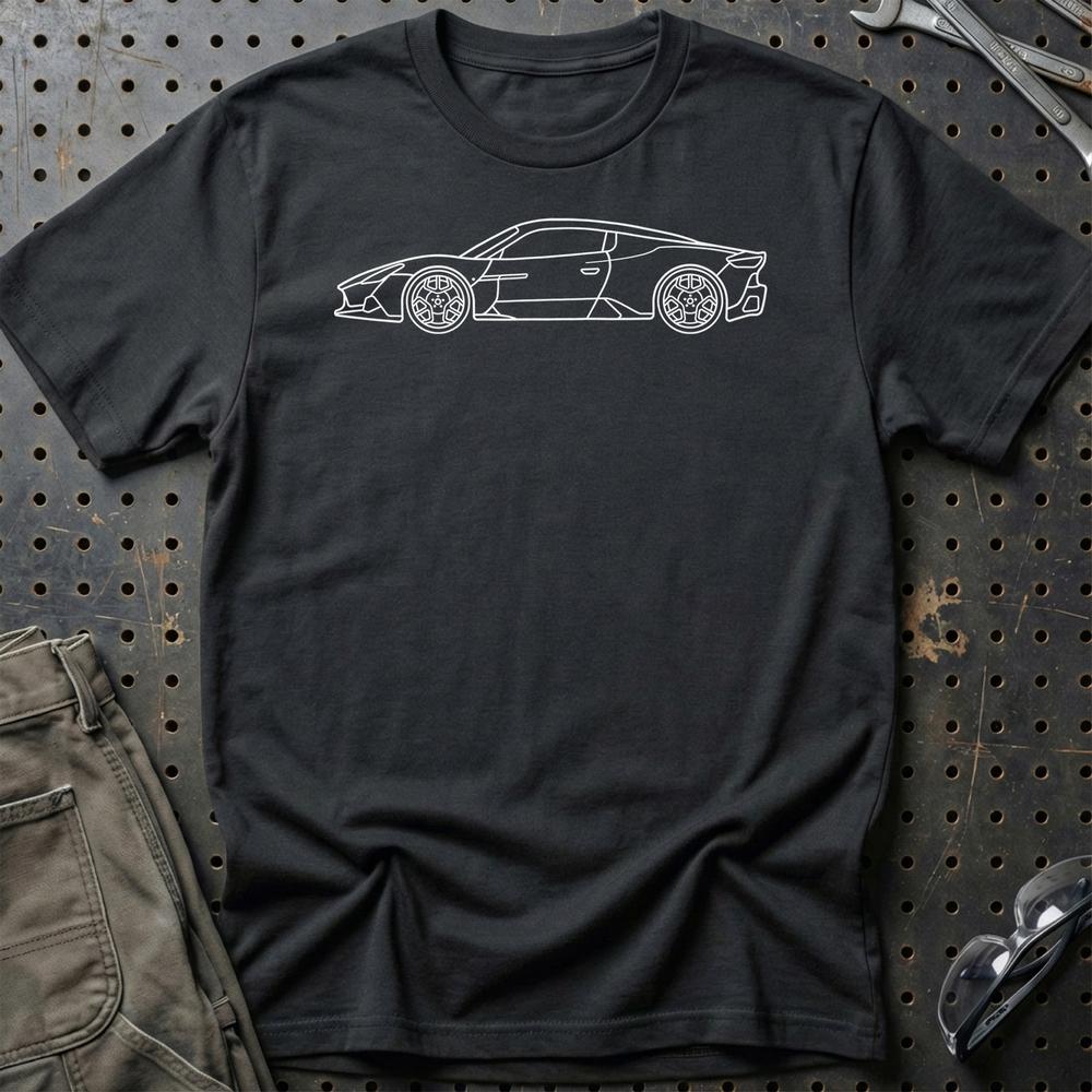 
Produktbillede af Maserati MC20 Outline T-Shirt