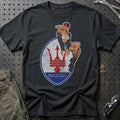 Maserati Pinup T-Shirt-Beklædning-Maserati-Sort-S-Garage Culture Shop- garage - man cave - merchandise