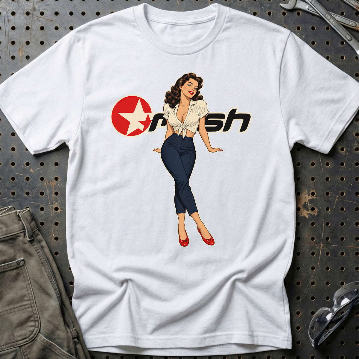 
Produktbillede af Mash Retro Pinup T-Shirt