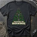 
Maskinfører – Julehygge – Unisex T-Shirt – Sort