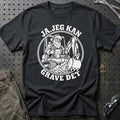 
Maskinfører – Santa Kan Det – Jul T-Shirt – Sort