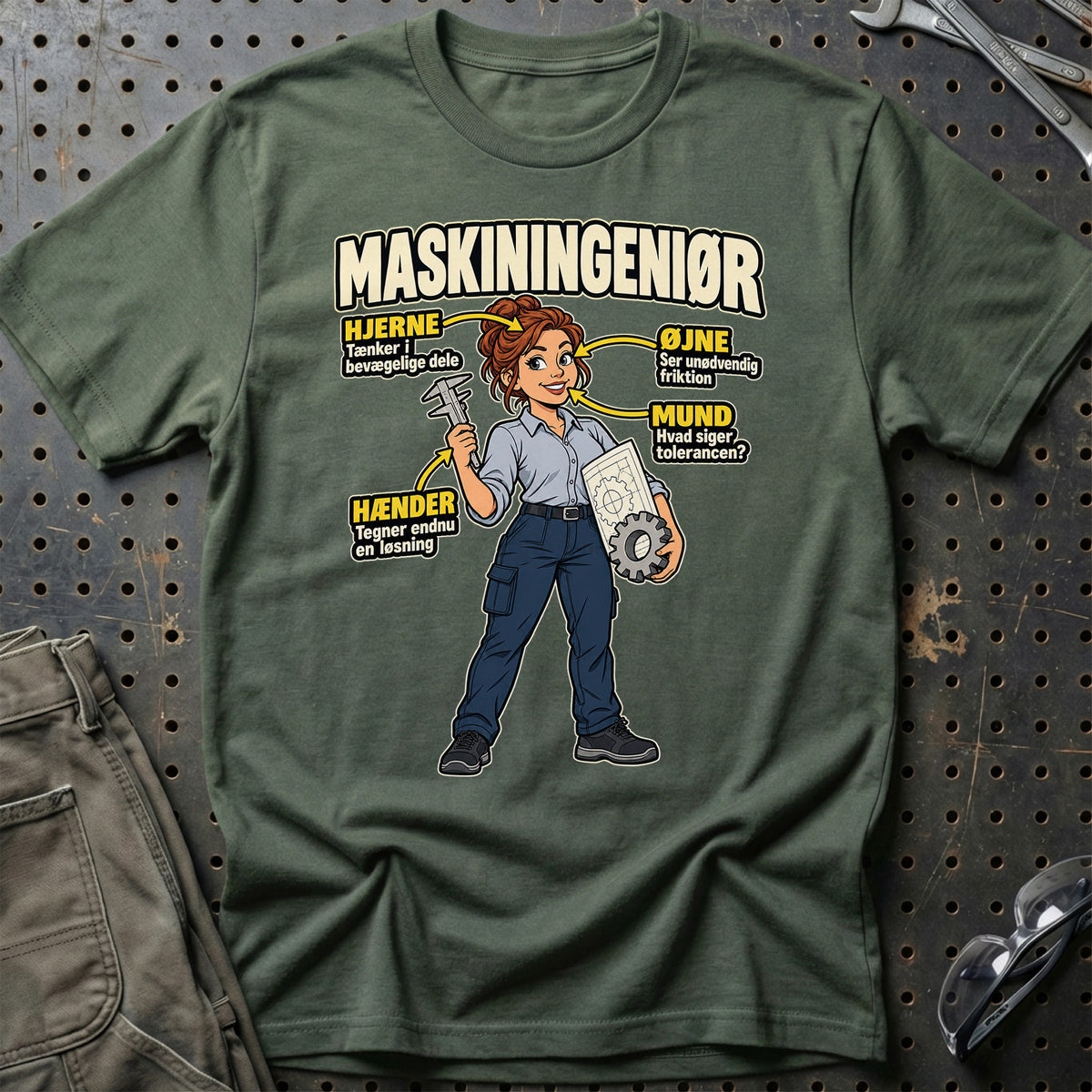 
Produktbillede af Maskiningeniør – Anatomi T-Shirt