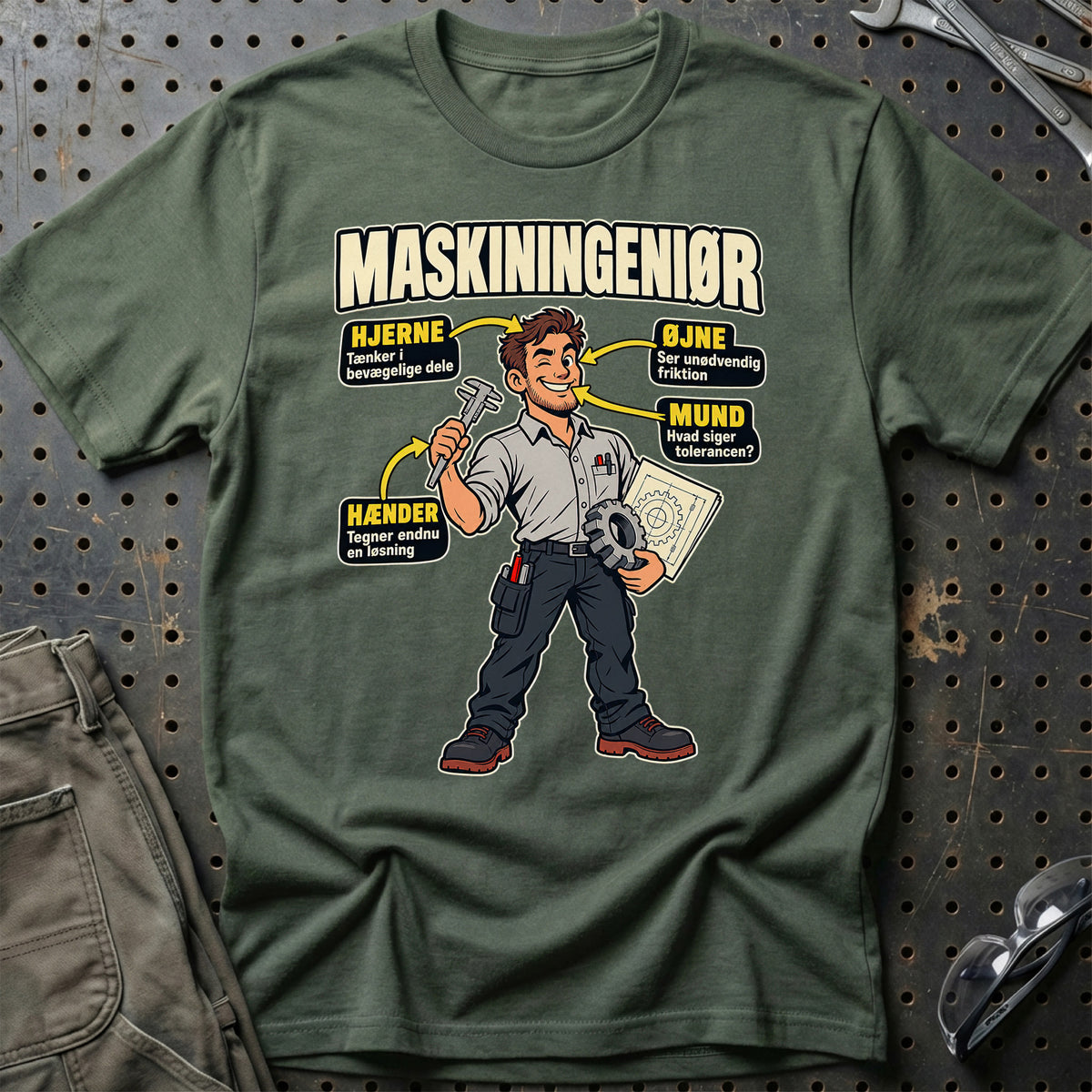 
Produktbillede af Maskiningeniør – Anatomi T-Shirt