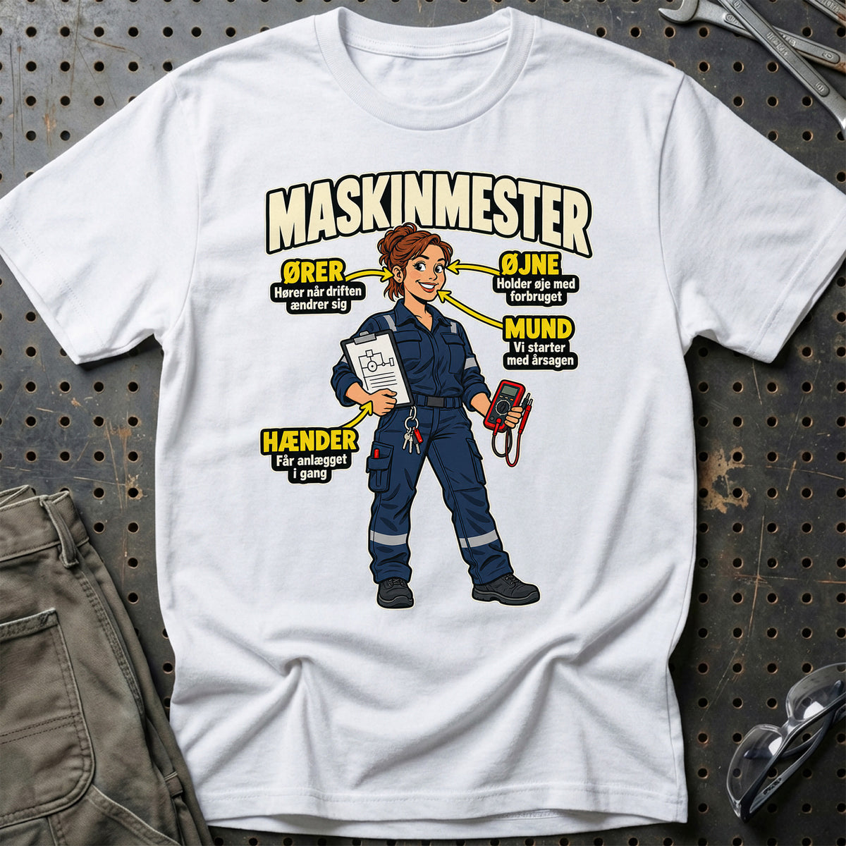 
Produktbillede af Maskinmester – Anatomi T-Shirt